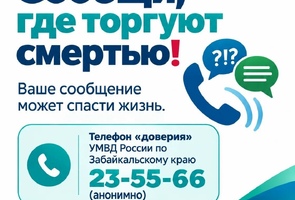 Сообщи, где торгуют смертью!